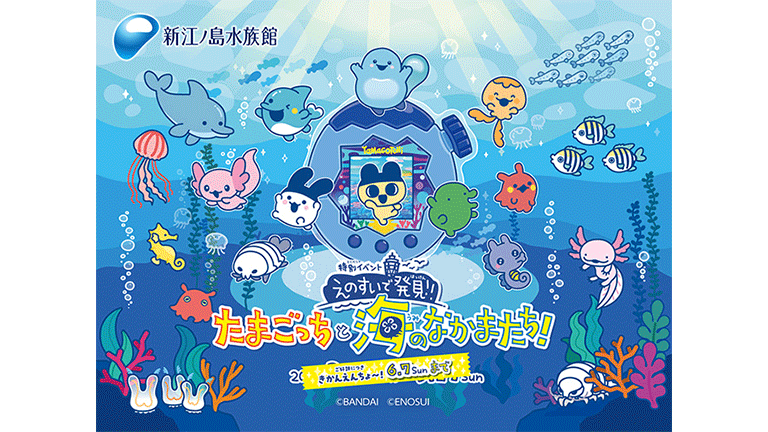 えのすいで発見!!たまごっちと海のなかまたち!』を開催 - 株式会社A3