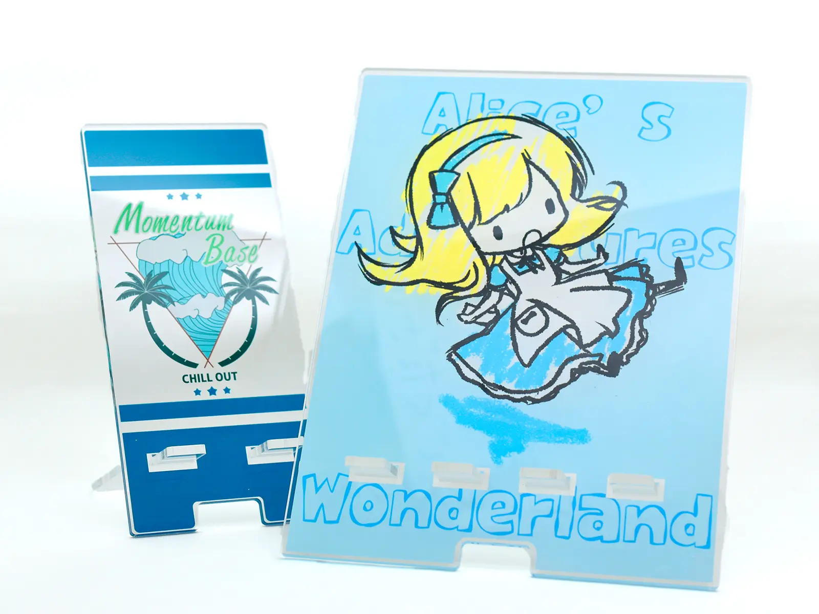 オリジナルアクリルスマホスタンド の作成・制作ならMomentumBase