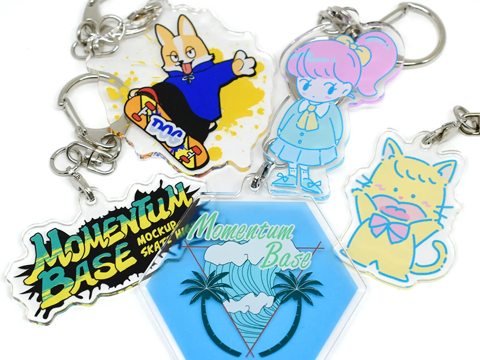 オリジナルアクリルキーホルダー の作成・制作ならMomentumBase オリジナルアクリルキーホルダー の作成・制作ならMomentumBase