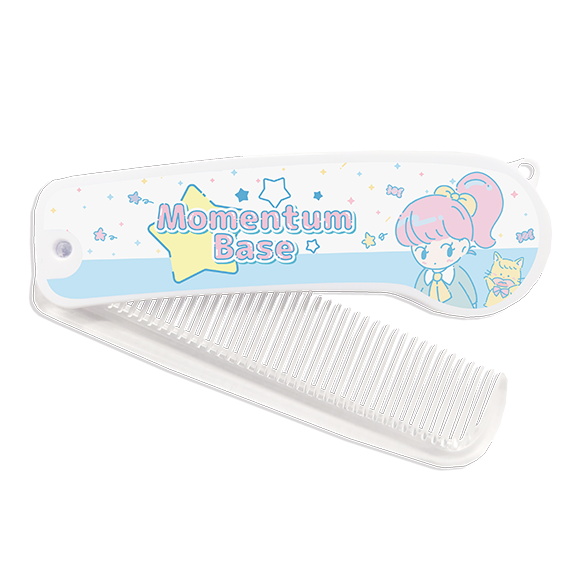 オリジナル折りたたみコーム の作成・制作ならMomentumBase