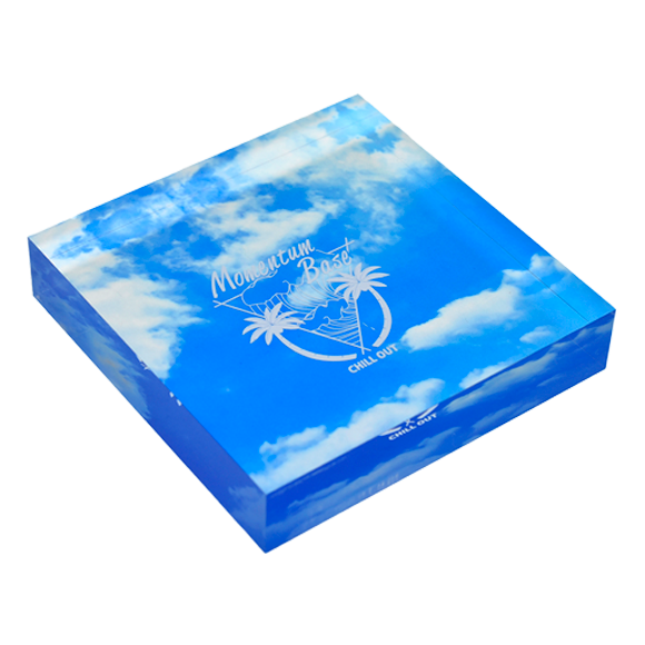 オリジナルアクリルブロック の作成・制作ならMomentumBase