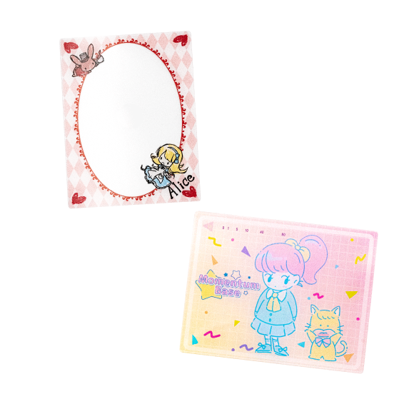 オリジナルアクリルカード の作成・制作ならMomentumBase